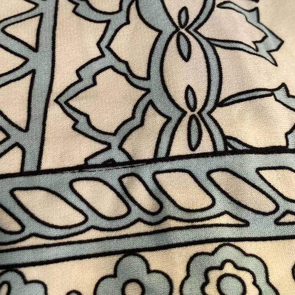 DM Donna Morgan Sheath Print Dress, Size 8 - Picture 4 of 5